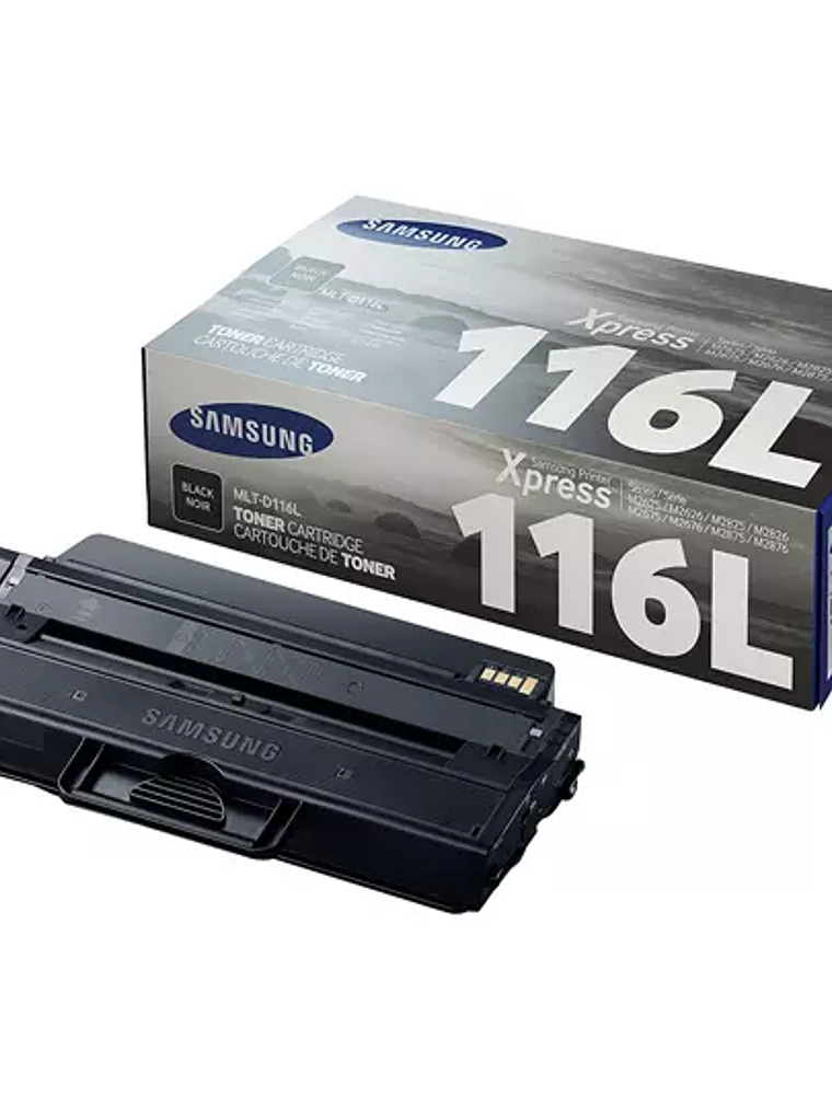 HP mlt-d116l h-yield blk toner crtg 1