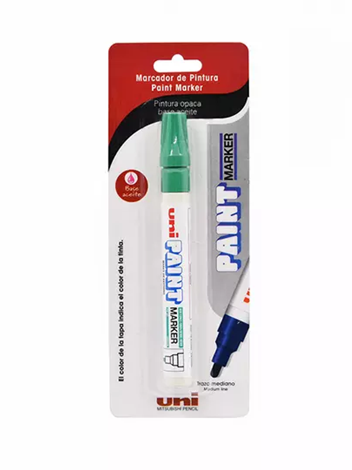 Marcador permanente UniPaint punta bala 1