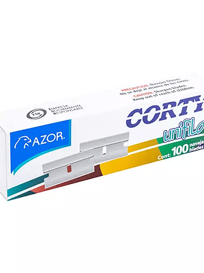 Navaja unifilo Corty 3110 caja con 100 n