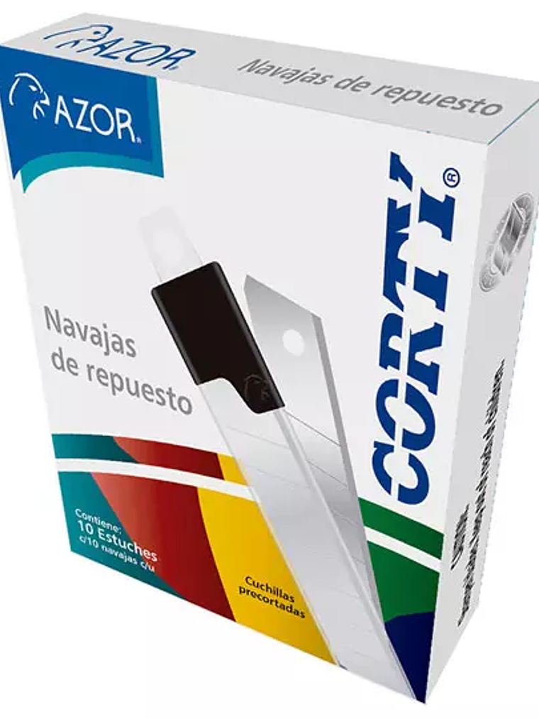 Navaja Corty 460N grande 18 mm blíster c 1