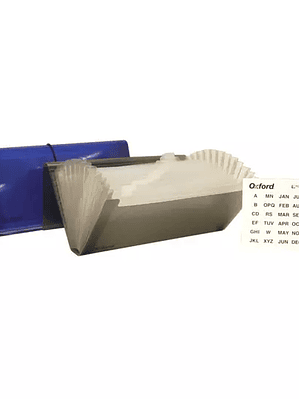 Mini archivo expandible Oxford colores s