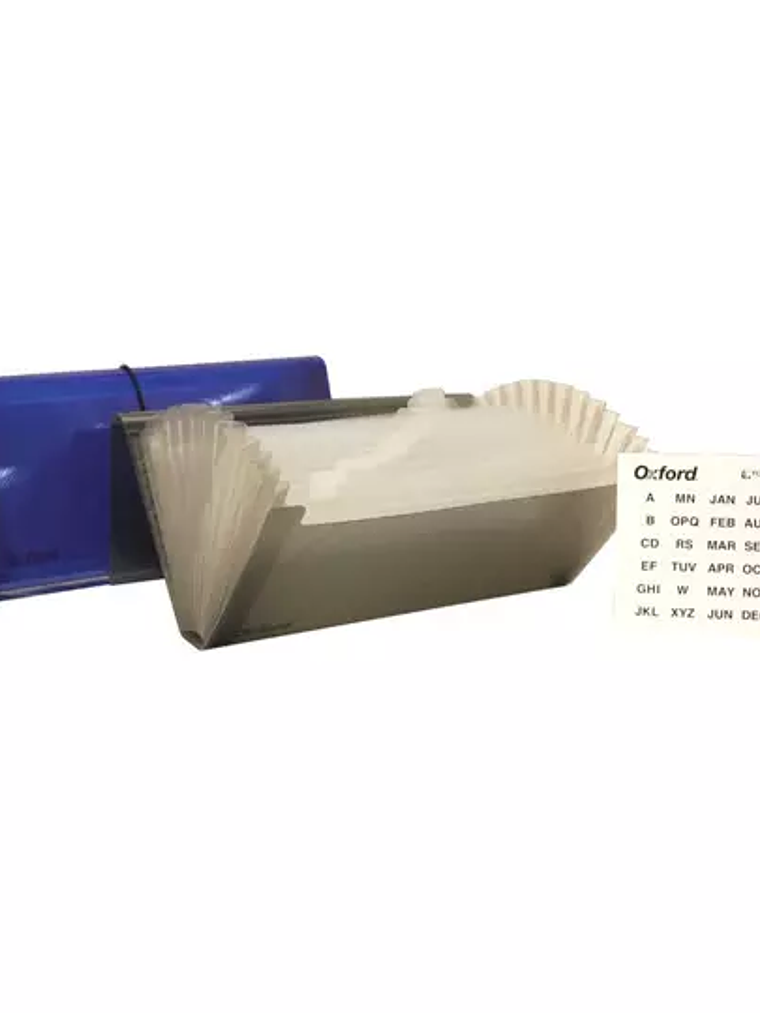 Mini archivo expandible Oxford colores s 1