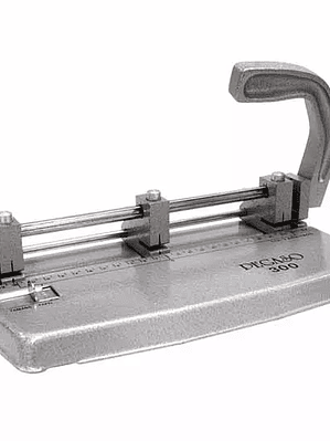 Perforadora metálica Pegaso 300 de 3 ori