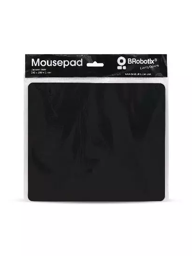 Mousepad Brobotix ultra delgado negro co 1