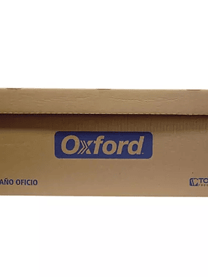 Caja para archivo Oxford Kraft oficio ta
