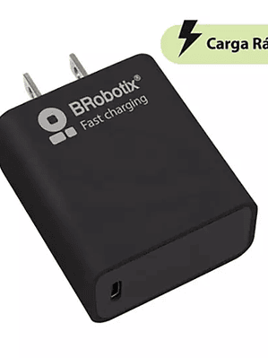 Cargador 20W Brobotix carga rápida US