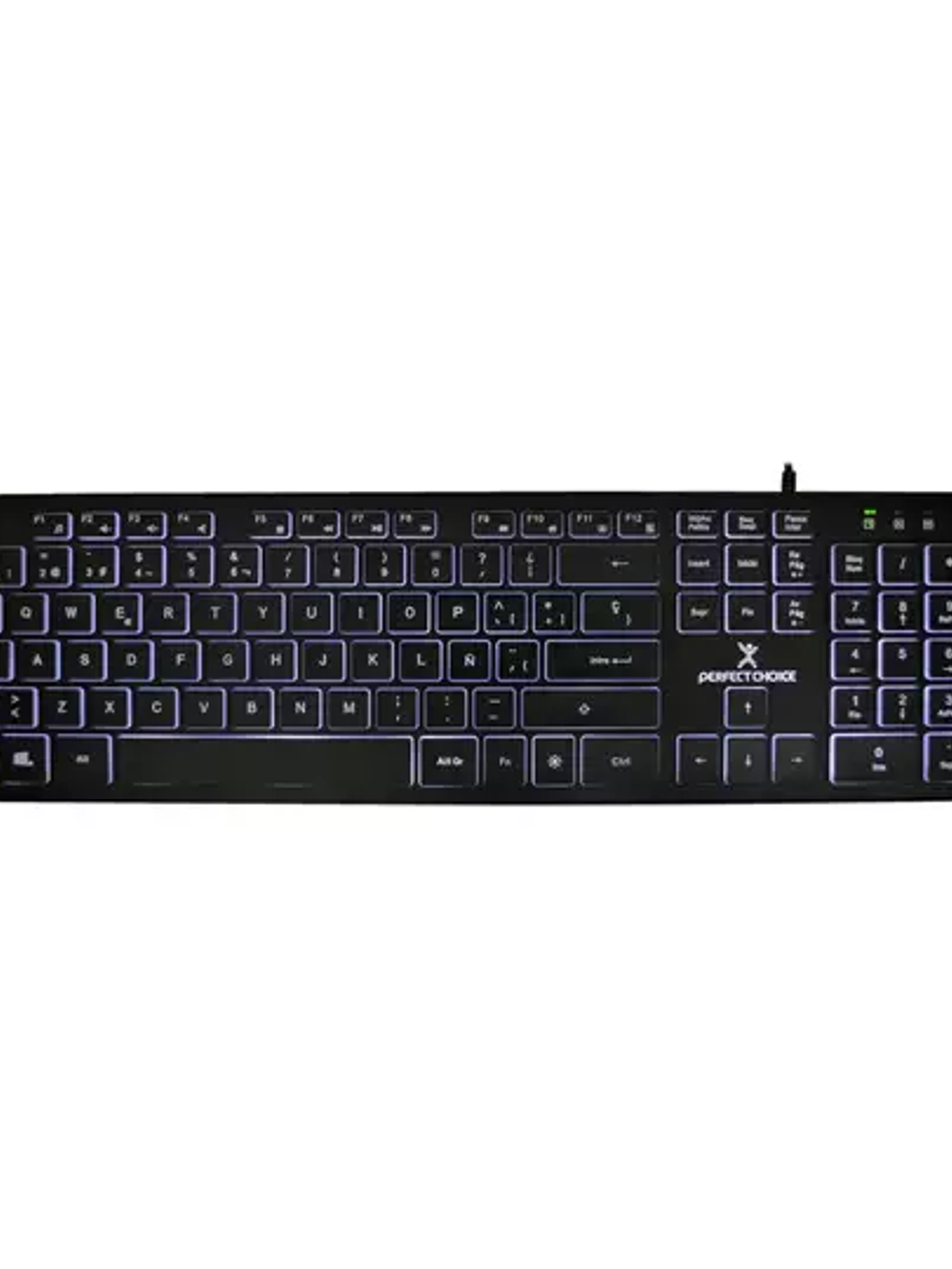 TECLADO ALAMBRICO SLIM PERFECT CHOICE CO 1