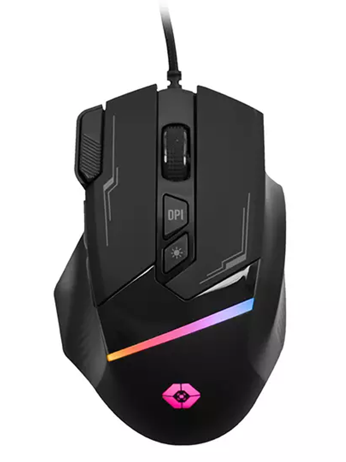 MOUSE GAMER ALÁMBRICO PERFECT CHOICE 8D 1