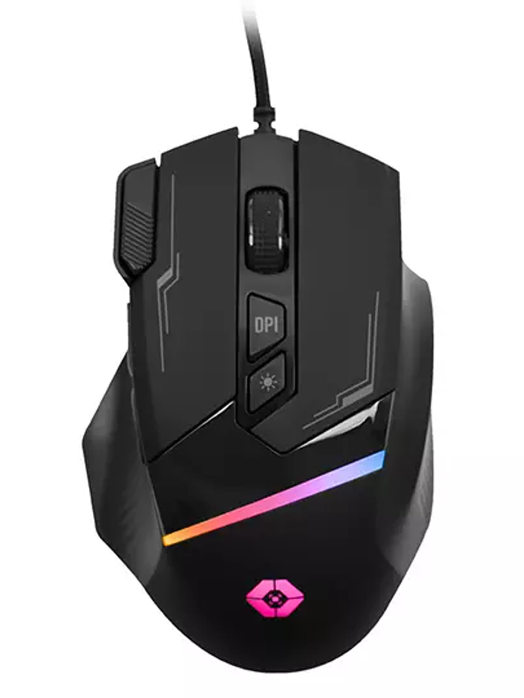 MOUSE GAMER ALÁMBRICO PERFECT CHOICE 8D 1