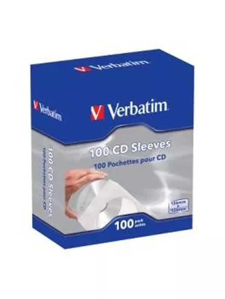 Sobres Verbatim de papel para CD/DVD con 1