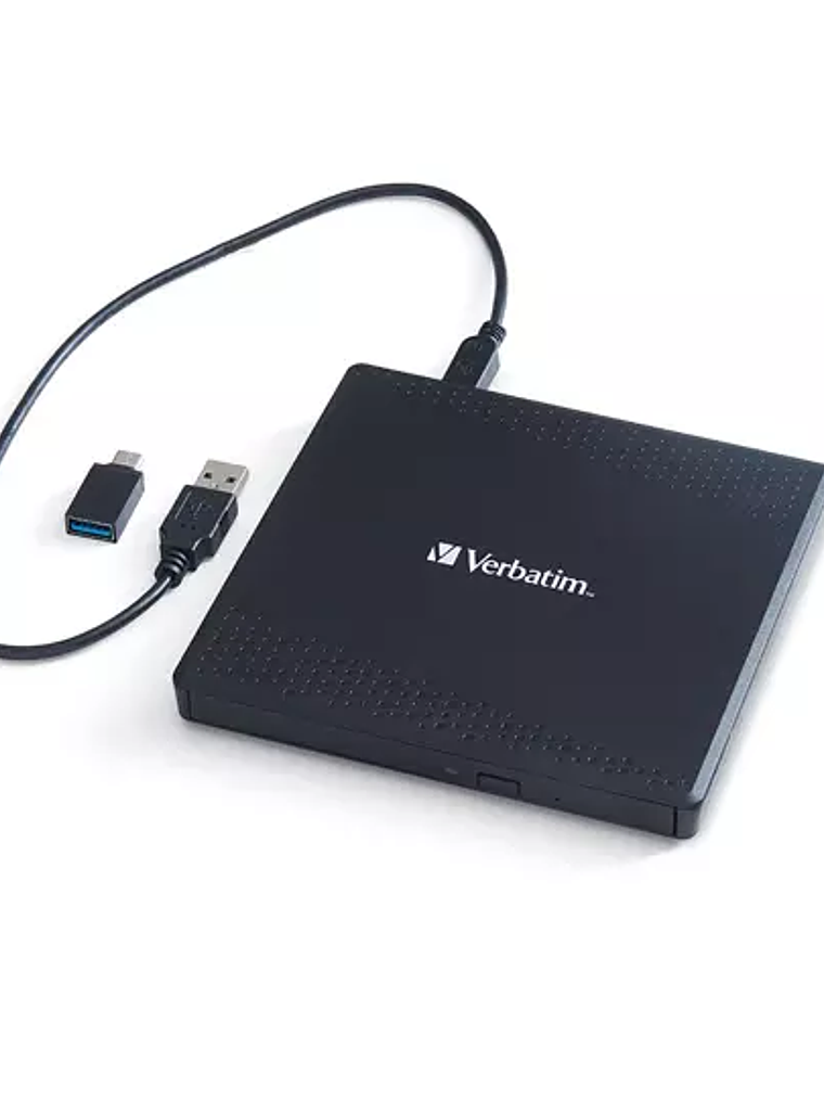 GRABADORA VERBATIM SLIMLINE DE CD/DVD US 1