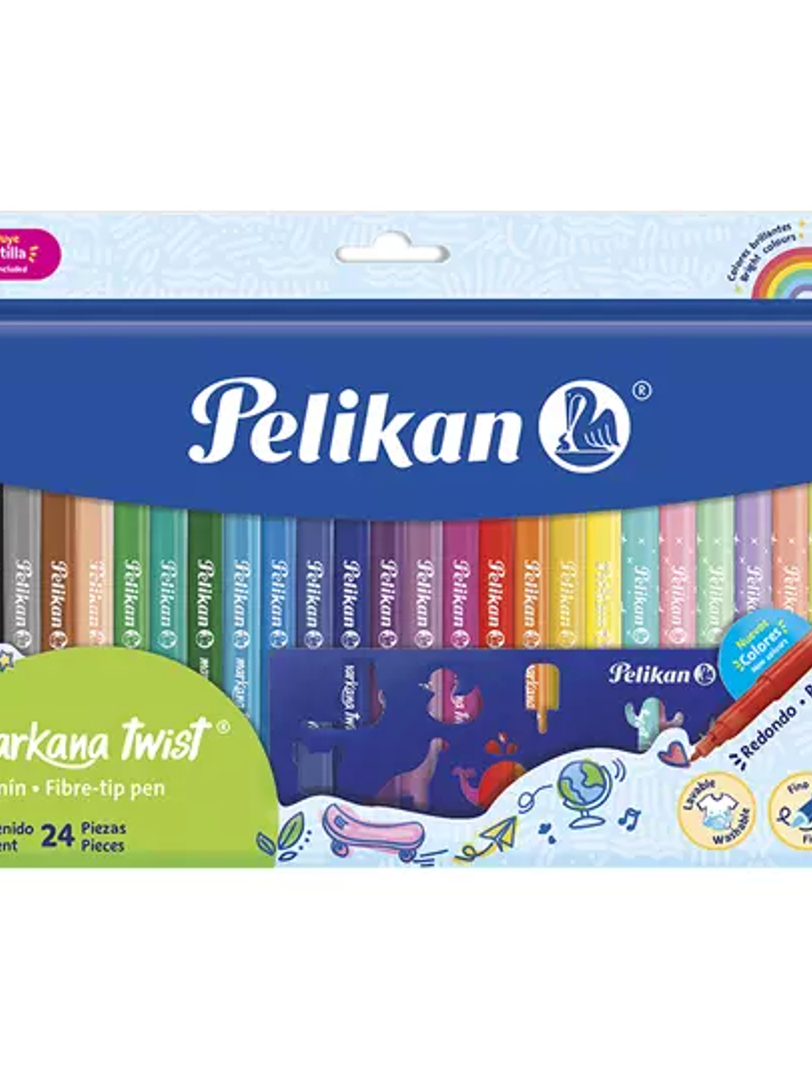 MARKANA TWIST PELIKAN BOLSA CON 24 PIEZA 1
