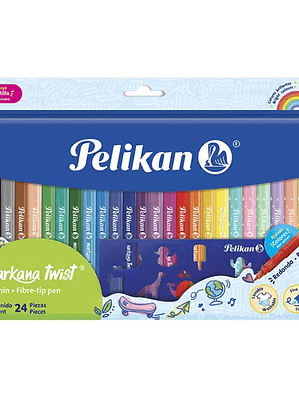 MARKANA TWIST PELIKAN BOLSA CON 24 PIEZA