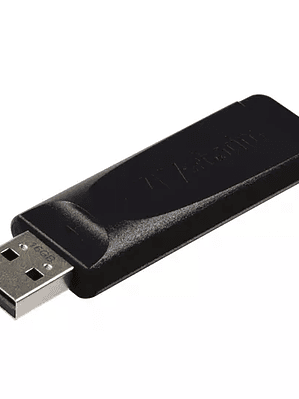 Memoria Verbatim USB 16GB slider black.