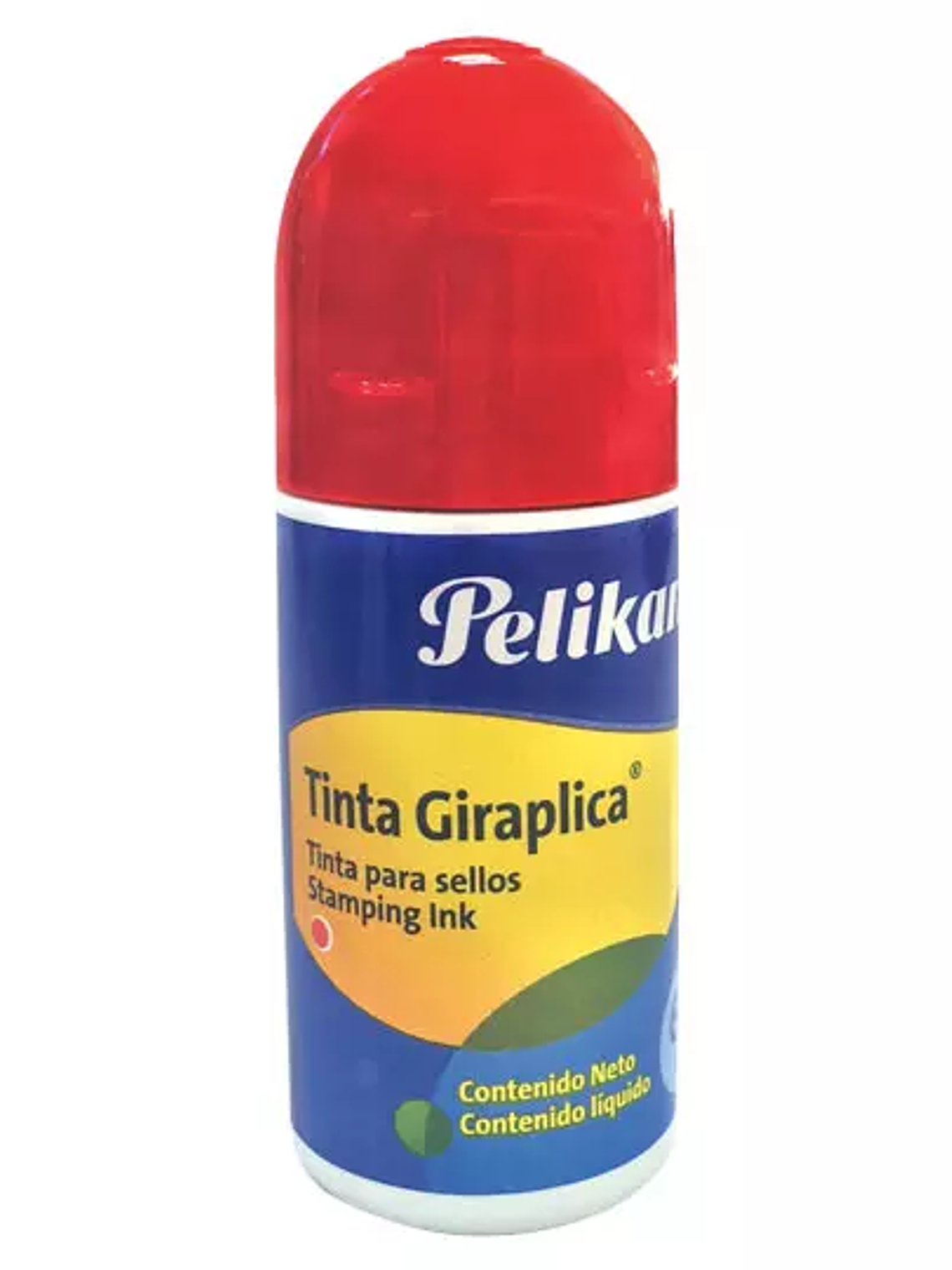 Tinta para sellos Giraplica color rojo R 1