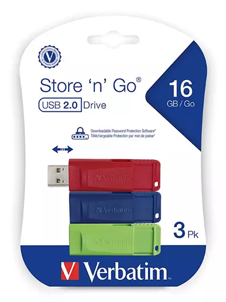 Memoria USB Verbatim 99122 16 GB diseno 1