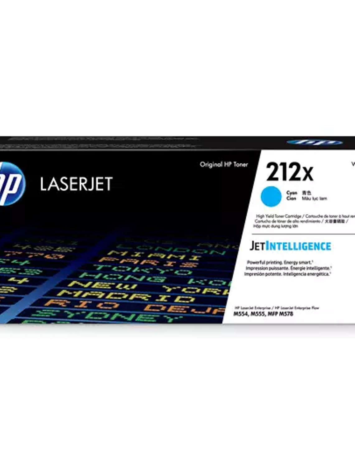 Cartucho de toner cian HP 212x 1