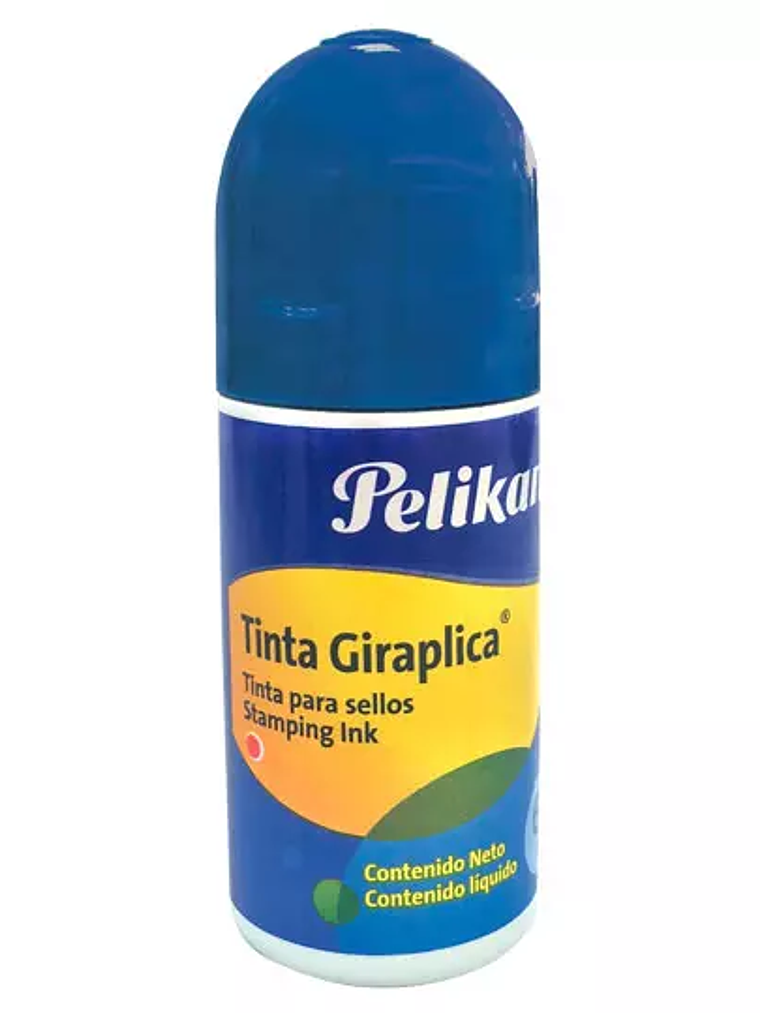 Tinta para sello Giraplica color azul Ro 1