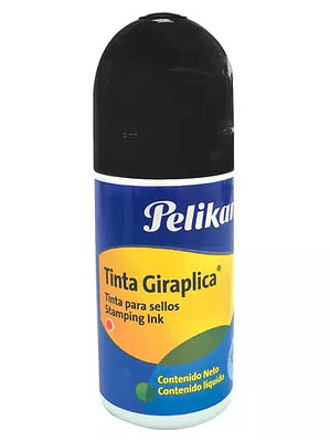 Tinta Pelikan para sellos giraplica negr