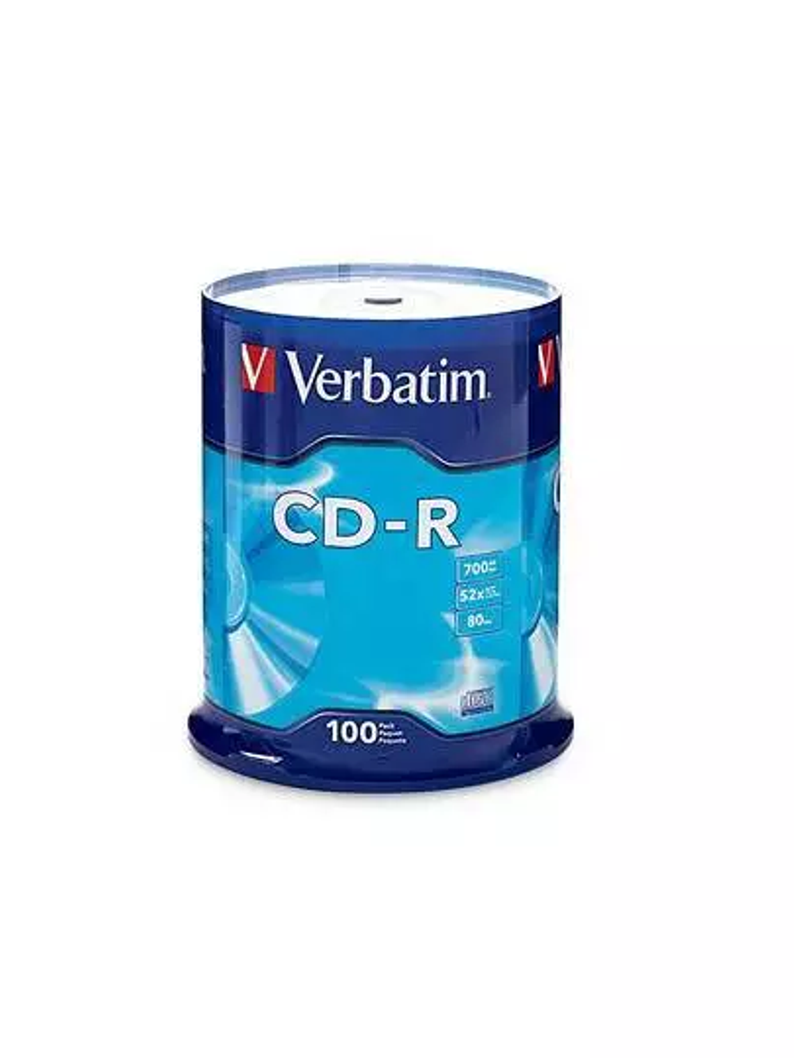Disco Verbatim CD-R 52X 700MB TORRE 100P 1