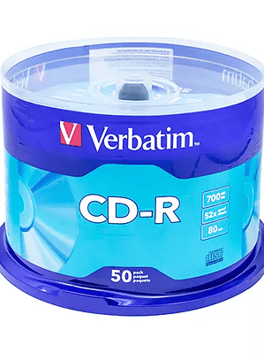 Disco Verbatim CD-R 80 min 700MB 52x tor