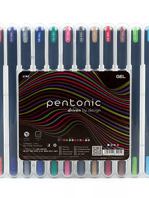 Bolígrafo de gel Pentonic Gel Pen 0.6, 0