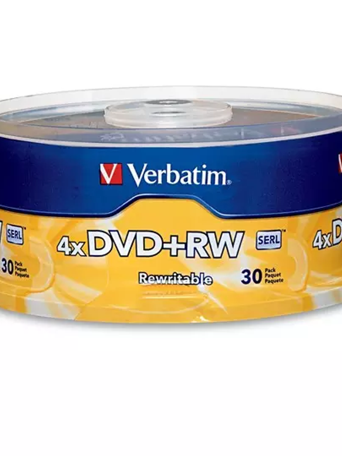 Disco Verbatim DVD+RW 4x 4.7 GB torre co 1
