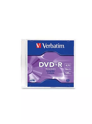 Disco Verbatim DVD+R 4.7GB 16x individua