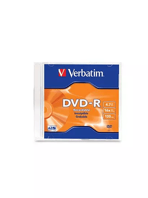Disco Verbatim DVD-R 4.7GB 16x individua