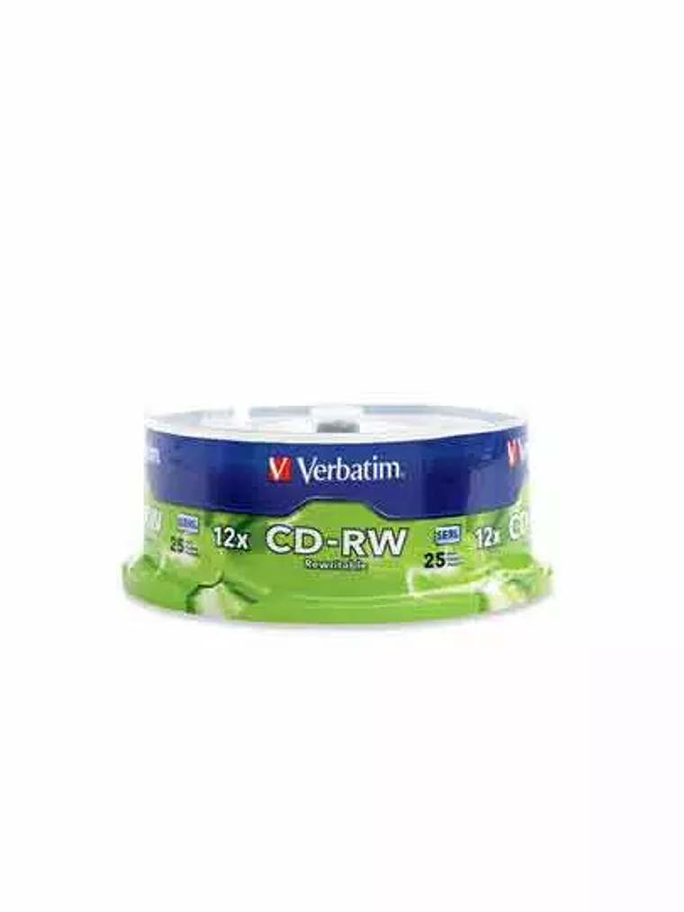 Disco Verbatim CD-RW 12X de alta velocid 1