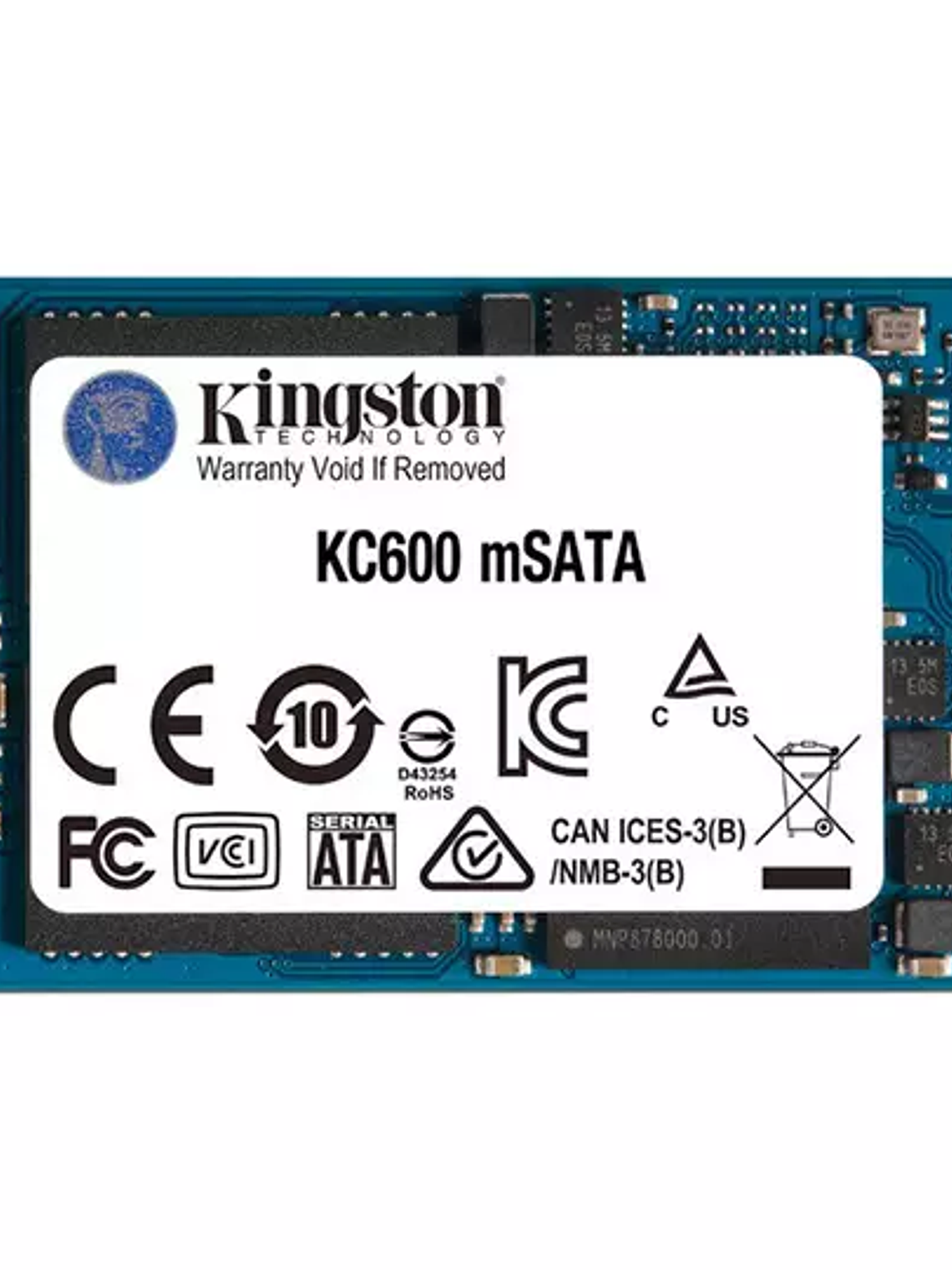 SSD Kingston KC600, 256GB, mSATA 1