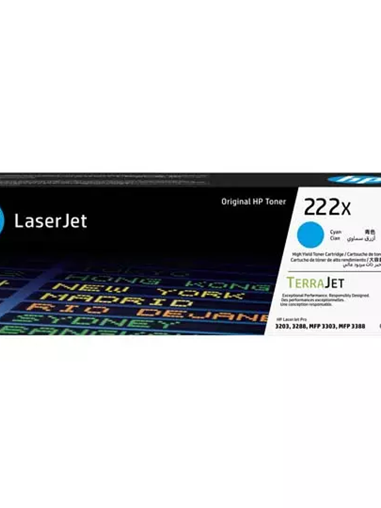 HP LASERJET 222X DE ALTO RENDIMIENTO,CIA 1