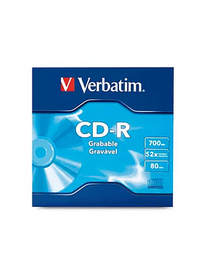 Disco Verbatim CD-R 52x 700MB 80min s