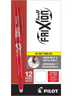 LM-Bolígrafo fino Frixion Ball Pilot tin