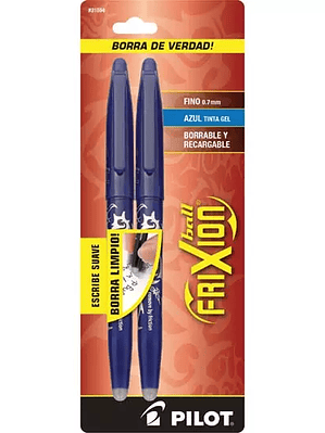 Bolígrafo fino Frixion Ball Pilot tinta