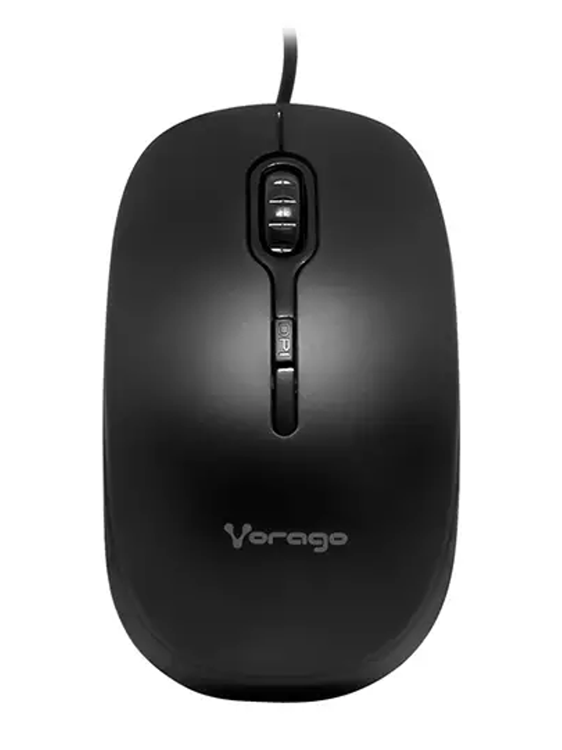 Mouse Vorago MO-100 negro optico alambri 1