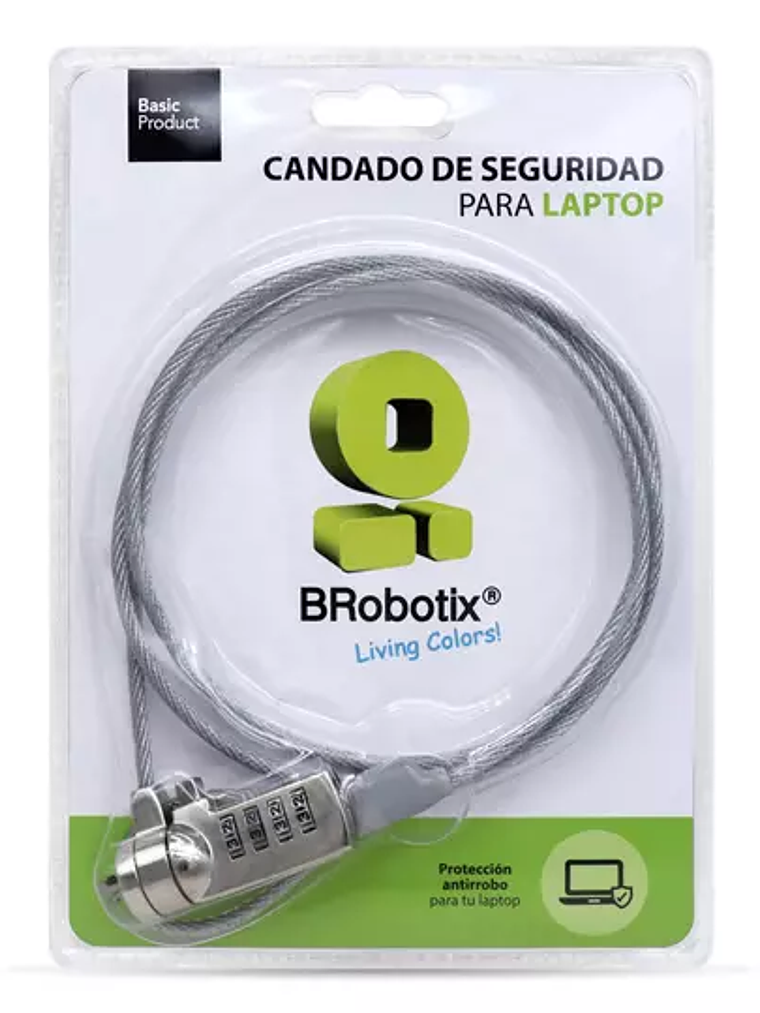 Candado de combinacion Brobotix para top 1