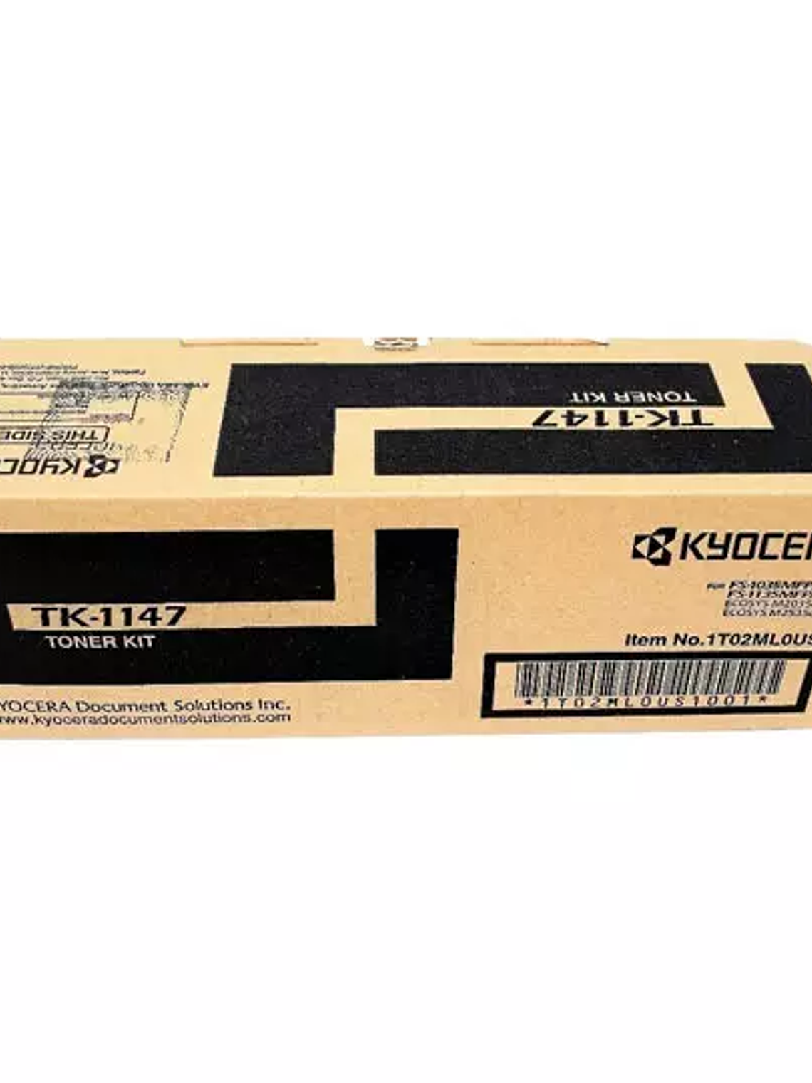 Toner Kyocera TK-1147 negro 1