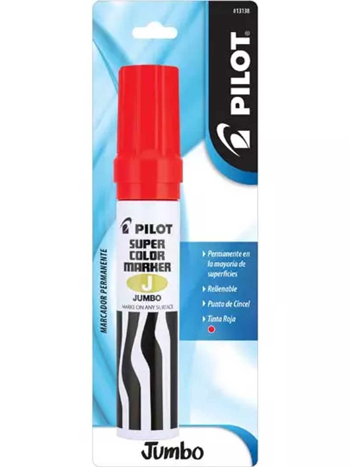 Marcador permanente Jumbo Pilot punta ci 1