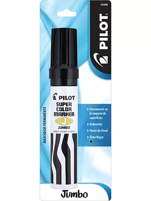 Marcador permanente Jumbo Pilot punta ci