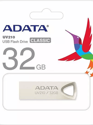 Memoria USB Adata UV210, 32GB, USB 2.0,
