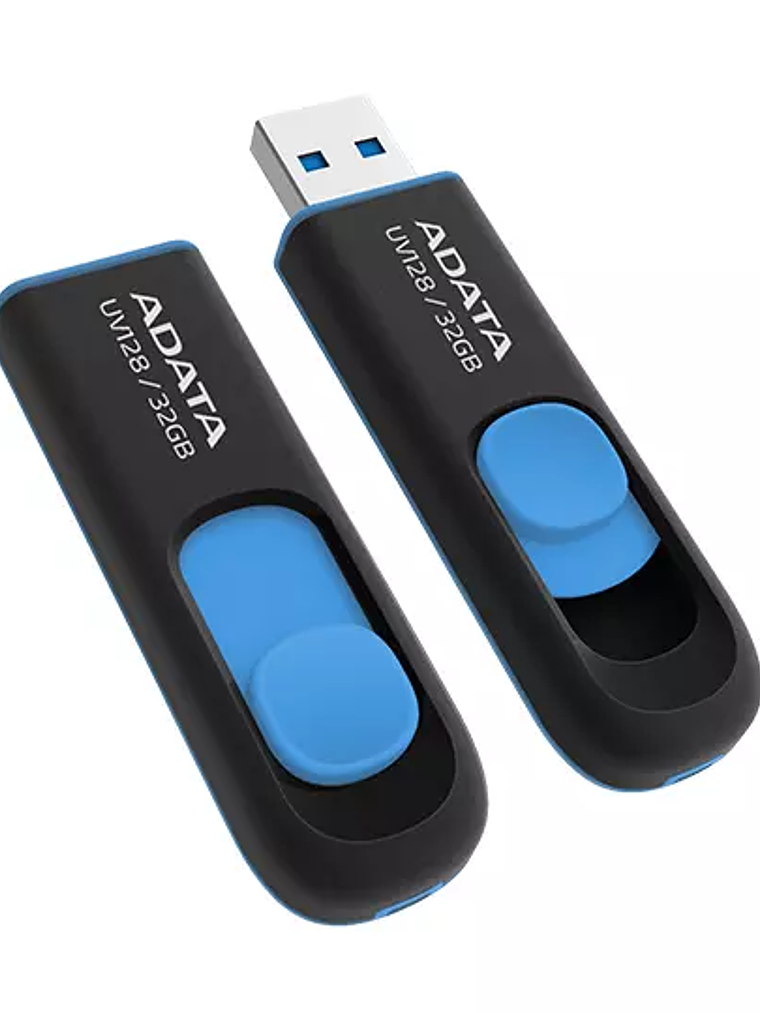 Memoria USB Adata DashDrive UV128, 32GB, 1