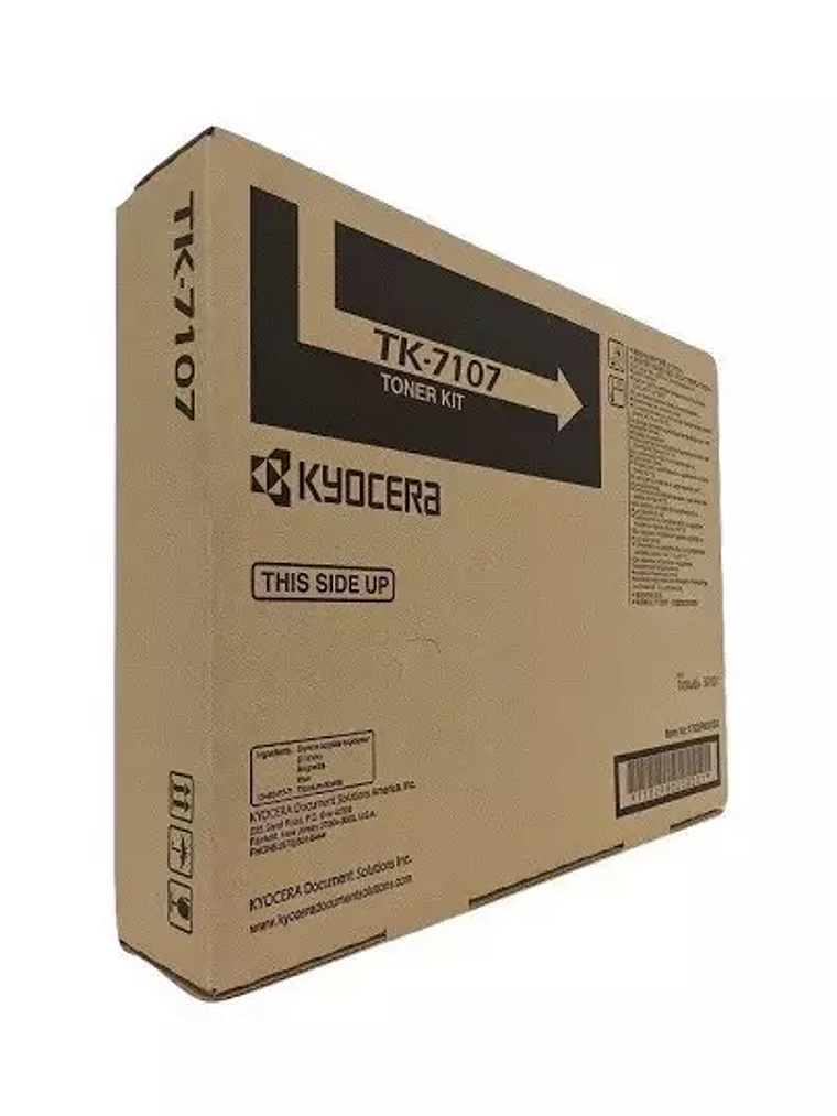 Toner Kyocera  TK-7107 negro. 1
