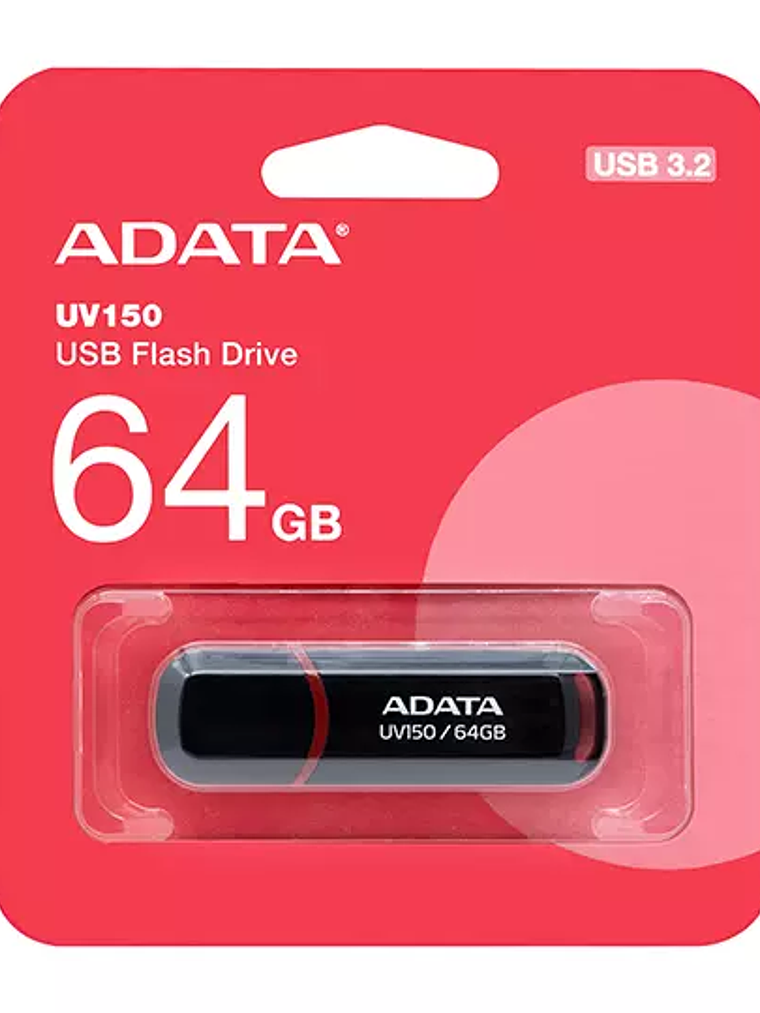 Memoria DashDrive UV150, 64GB, USB 3. Ne 1