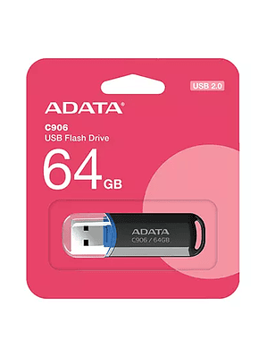 Memoria USB Adata Flash C906, 64GB, USB-
