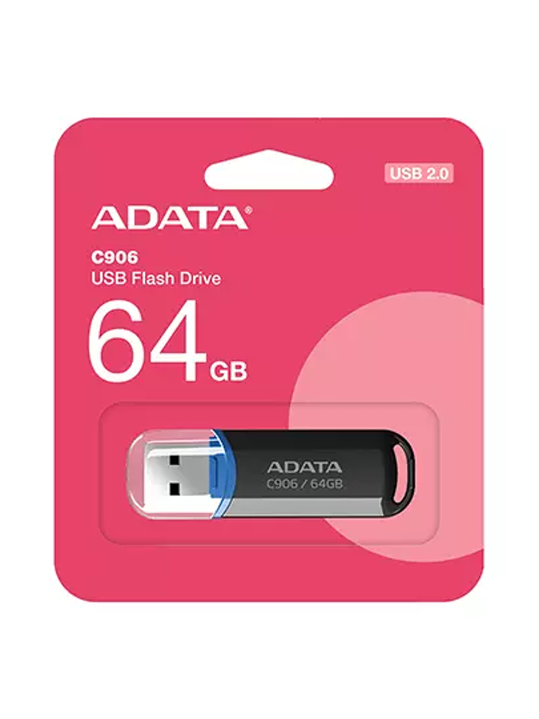 Memoria USB Adata Flash C906, 64GB, USB- 1