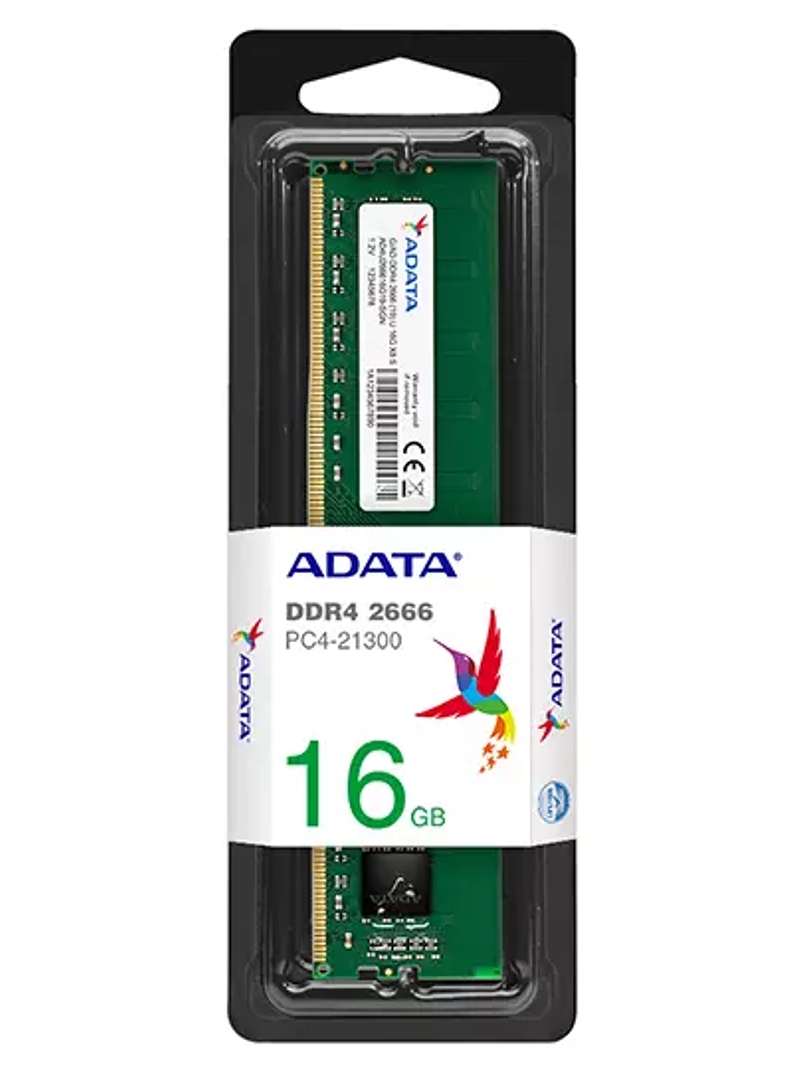 Memoria RAM Adata DDR4, 2666MHz, 16GB. 1