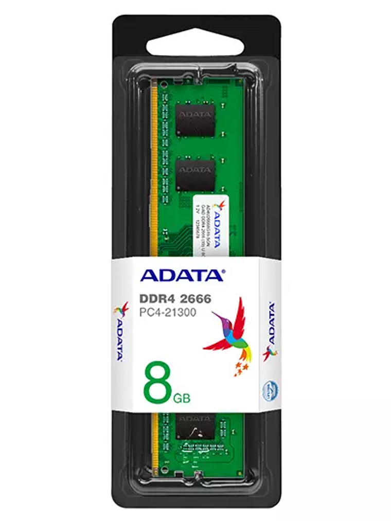 Memoria RAM Adata DDR4, 2666MHz, 8GB 1