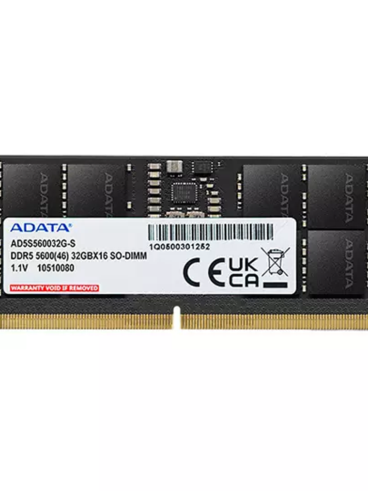 Memoria RAM para Laptop Adata DDR5, 5600 1