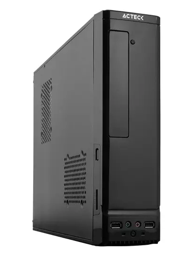 LM-GABINETE SLIM ATOM NEGRO ACTECK. 1